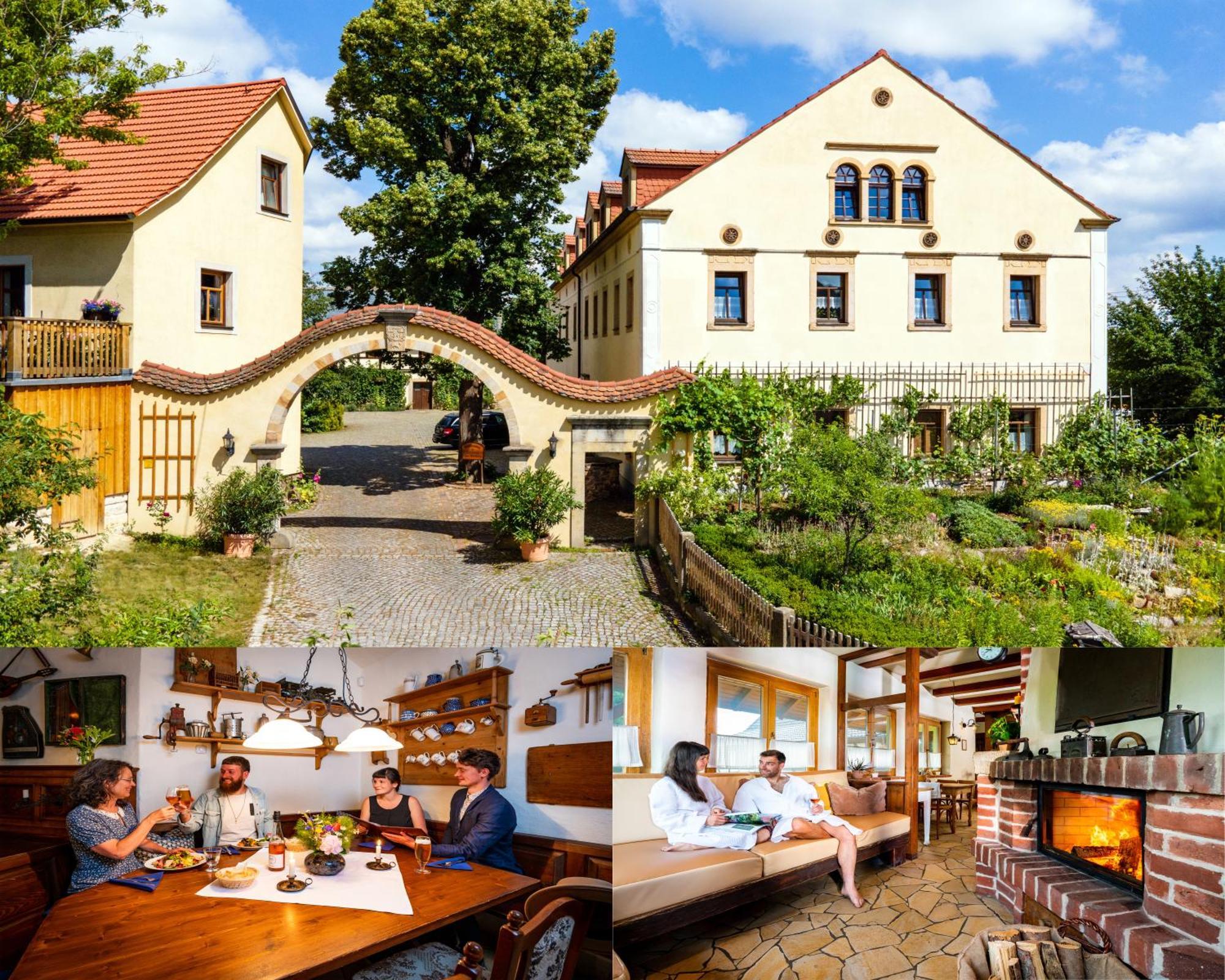 Landhotel Gut Wildberg Майсен Екстериор снимка